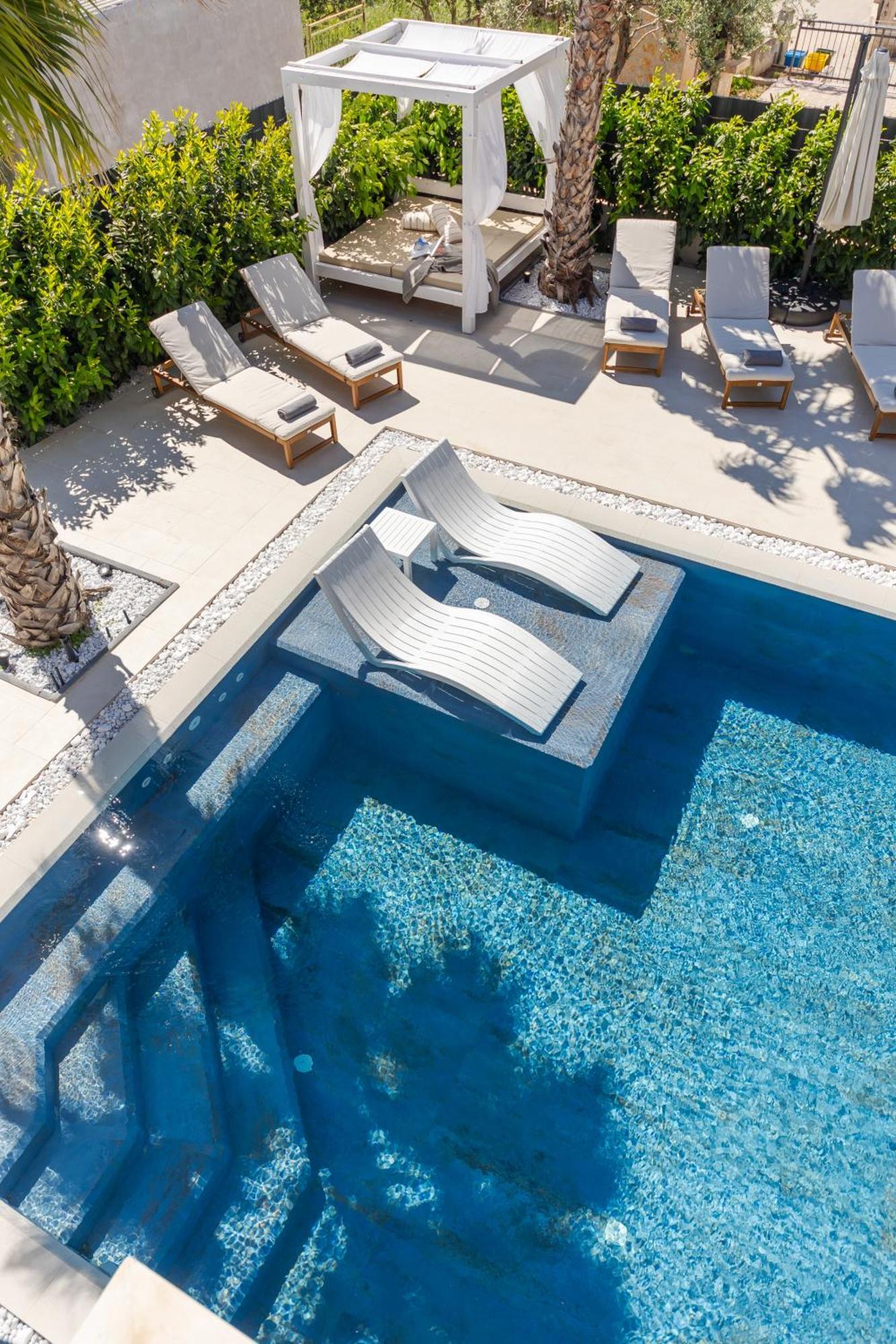 Luxury Villa My Wish With Pool Kastel Stari Exterior photo