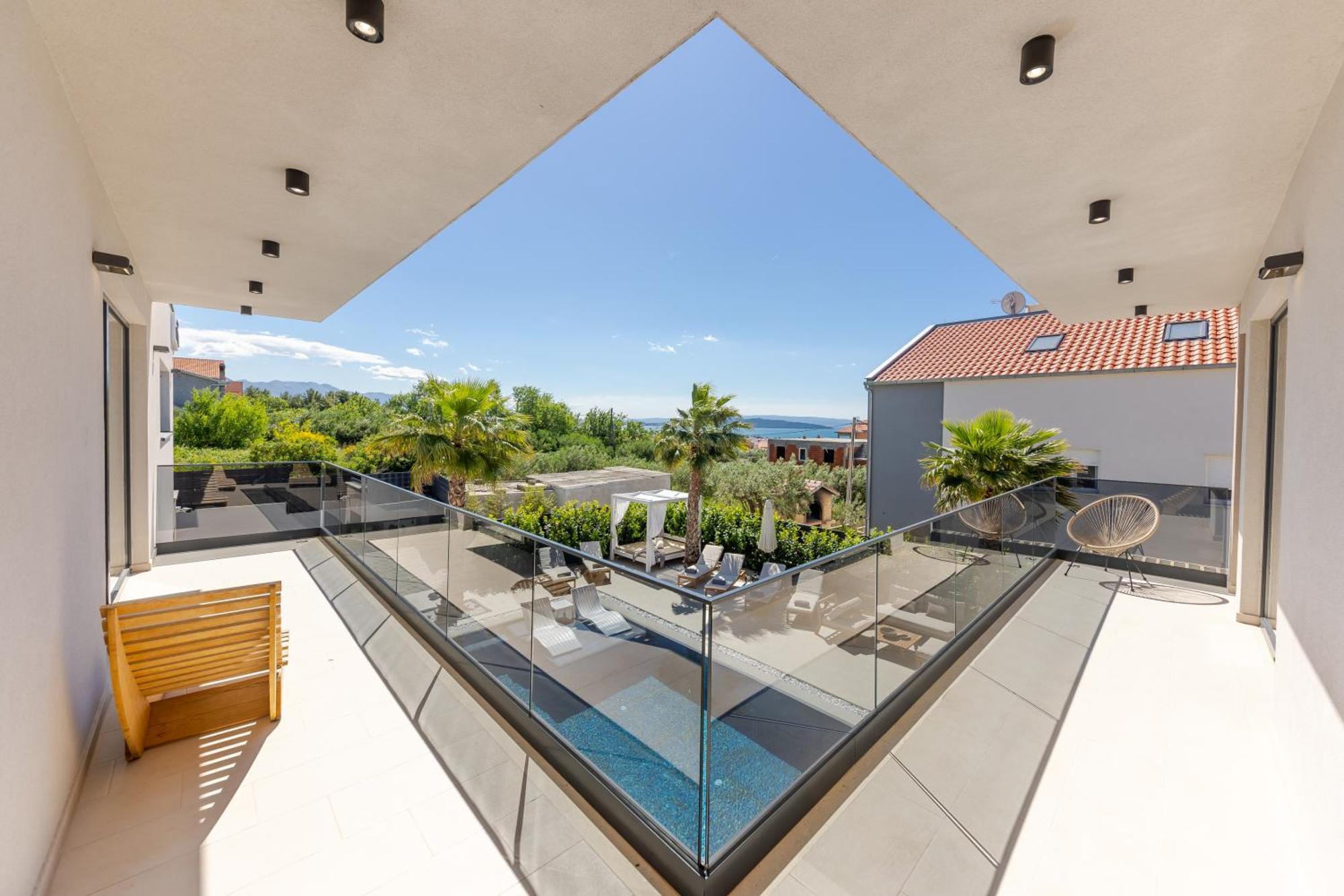 Luxury Villa My Wish With Pool Kastel Stari Exterior photo